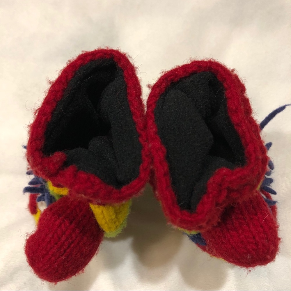 Knit Mittens Lined with Fleece ~ Age 7+ - Picture 3 of 5